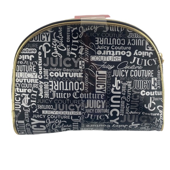 Juicy Couture Set of 3 Travel Cosmetic Makeup Bags - Picture 5 of 8